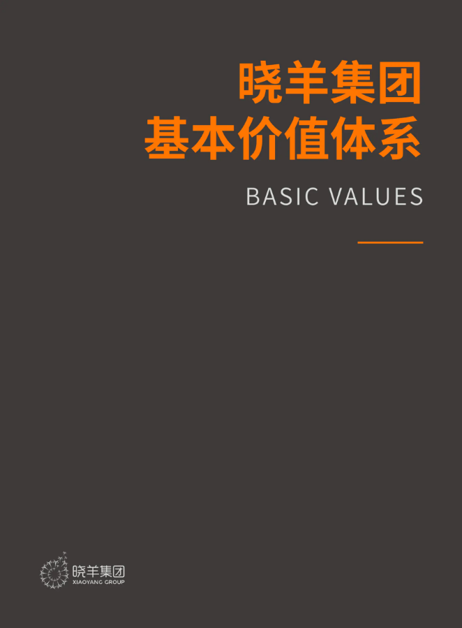 晓羊集团基本价值体系