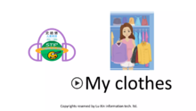 STIP English - Chatper 7 -my clothes