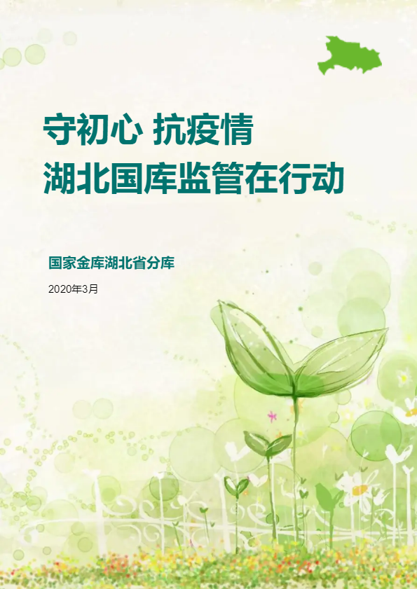 守初心 抗疫情 湖北国库监管在行动