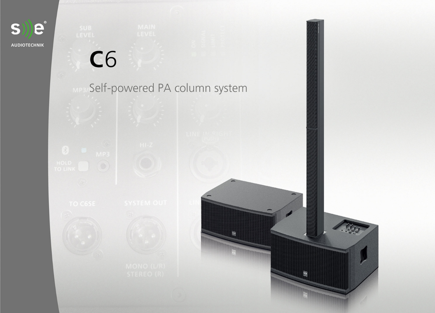 SE Audiotechnik Powerful and Multi-functional  C6 Column System 