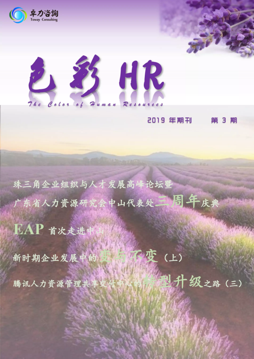 色彩HR 2019年第三期