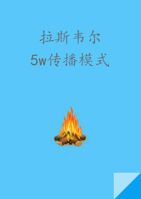 拉斯韦尔5w模式