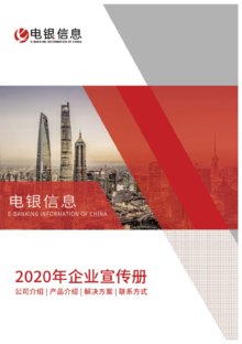 上海电银信息技术有限公司-企业介绍宣传册