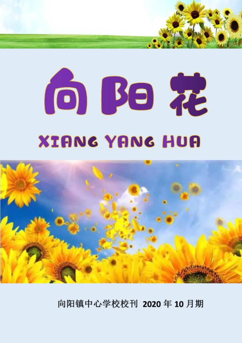 向阳镇中心学校《向阳花》校刊 第三期