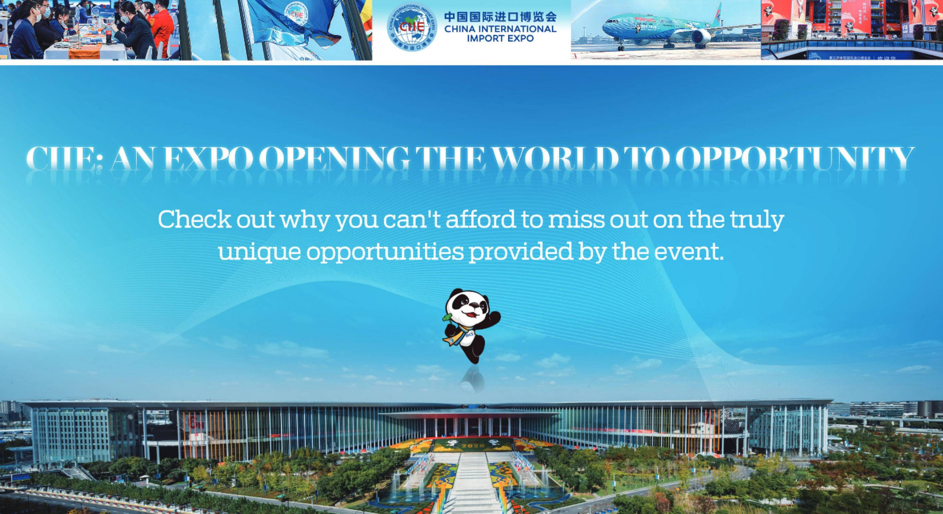 CIIE-AN EXPO OPENING THE WORLD TO OPPORTUNITY