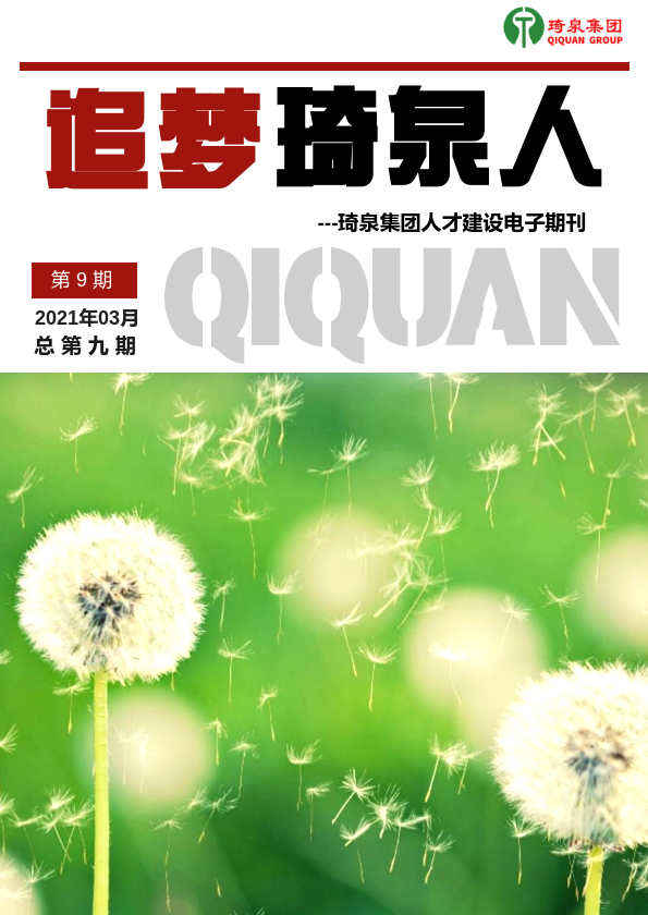 《追梦琦泉人》人才建设电子期刊第九期