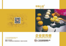 广州琼香饼家宣传画册