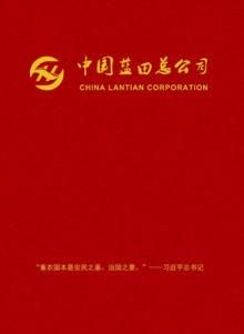 《中国蓝田总公司宣传册》