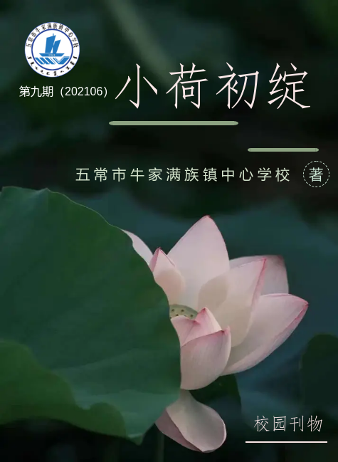 牛家满族镇中心学校《小荷初绽》第九期