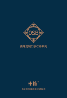 丰饰 高端定制门板OSB系列
