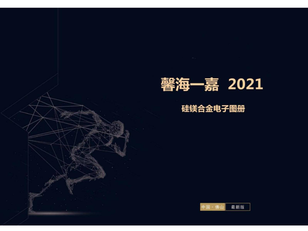 馨海一嘉  2021 硅镁合金电子图册