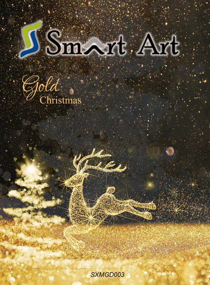 Smart Art -Xmas 2022-Gold Christmas_SXMGD003