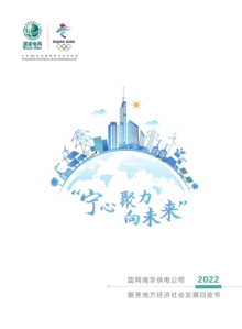 国网南京供电公司2022年服务地方经济社会发展白皮书