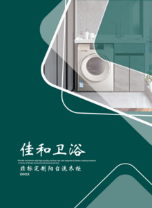 佳和洗衣柜最新电子画册-南京名人制作