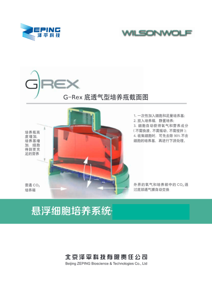 G-REX封闭式培养系统