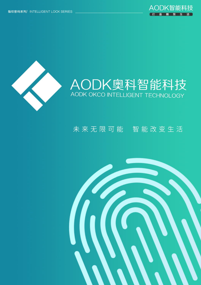 AODK奥科智能锁 新款电子图册