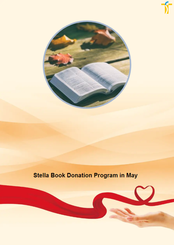 Stella Book Donation Program in May