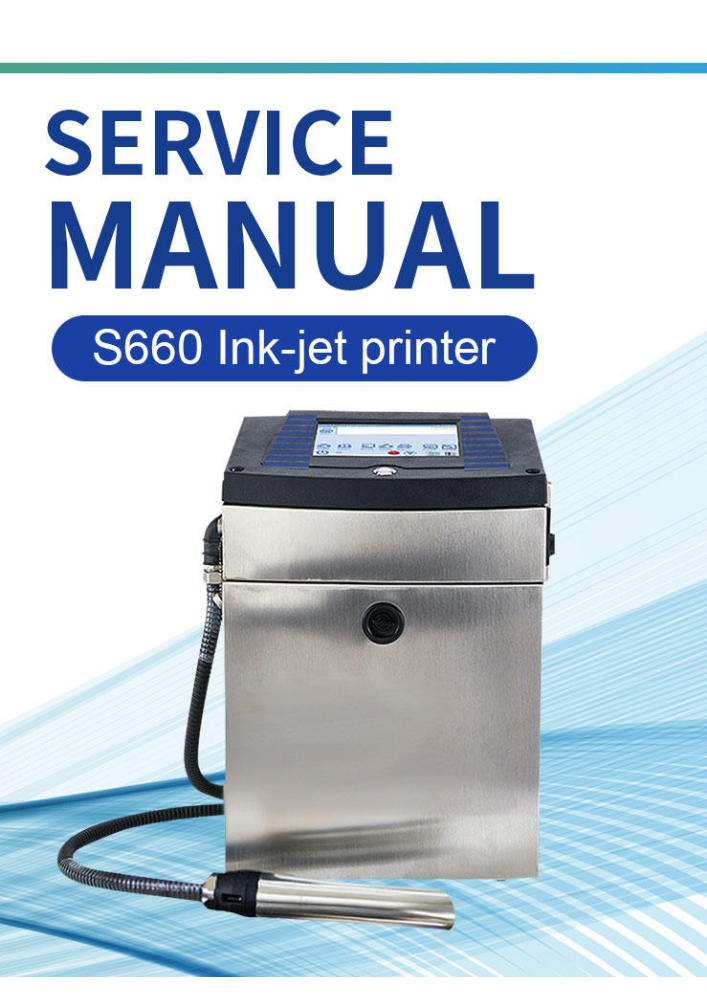 Service Manual of  Ink-jet Printer