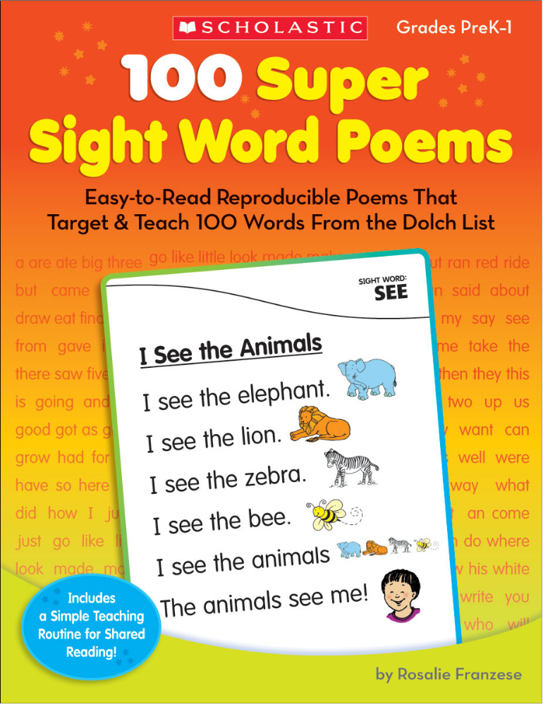 100 Super Sight Word Poems 高频词诗歌阅读