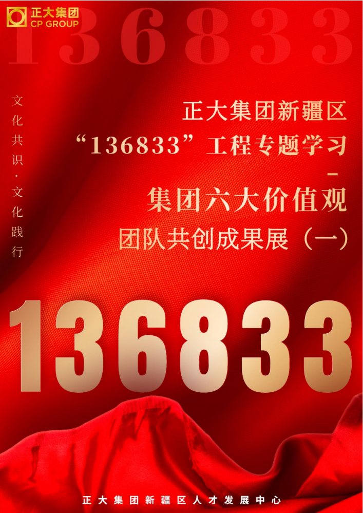 “136833”工程专题学习-集团六大价值观团队共创成果展（一）