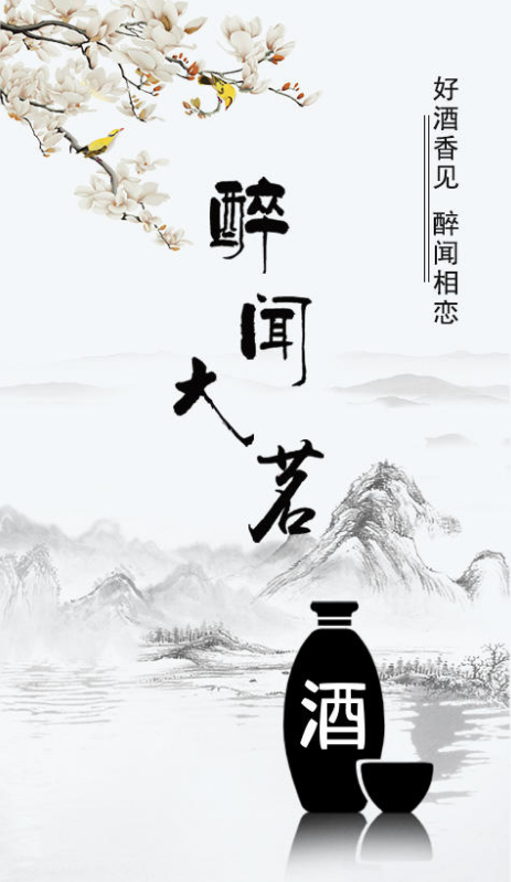 醉闻大茗酒宣传手册