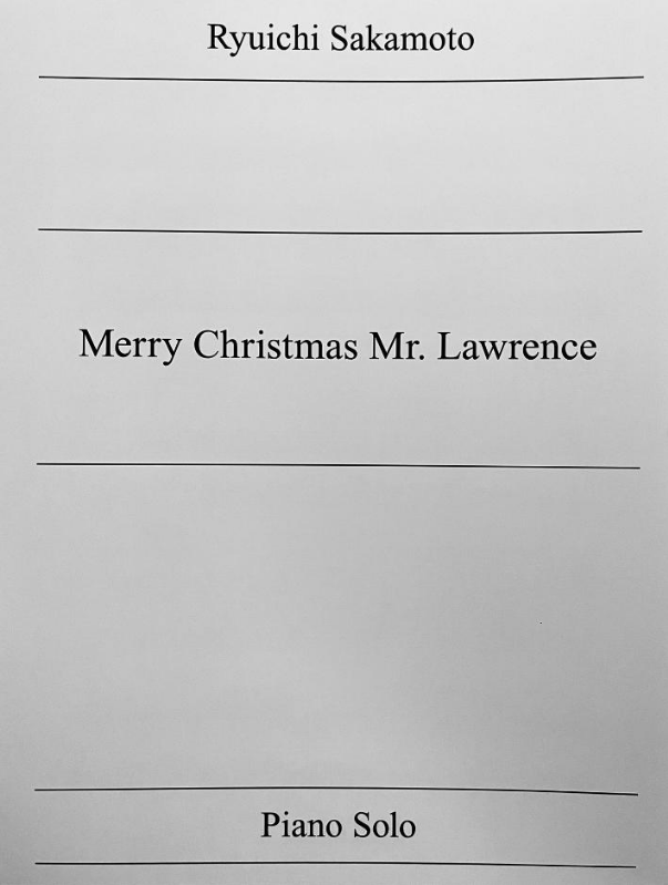 《Merry Christmas Mr. Lawrence》to Rayray