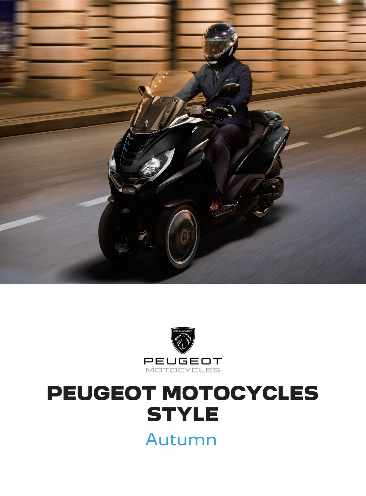 PEUGEOT MOTOCYCLES STYLE (Autumn)