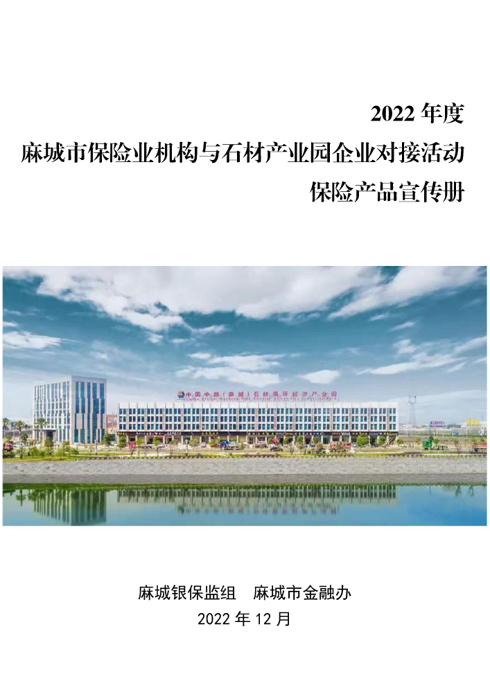 保险产品宣传册