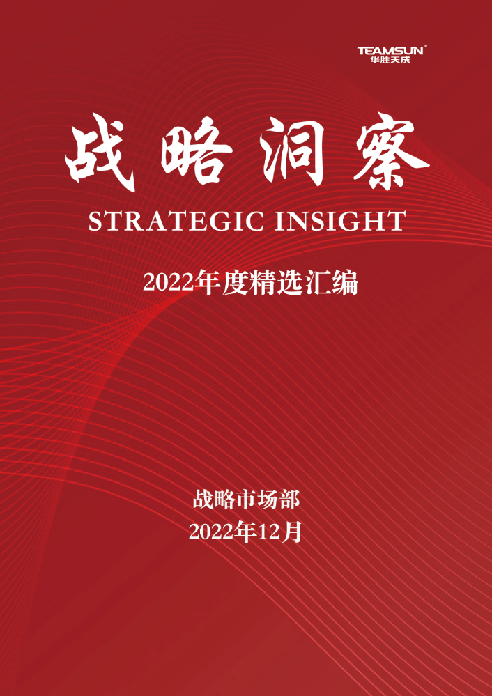 2022年战略洞察第六期年度精选汇编