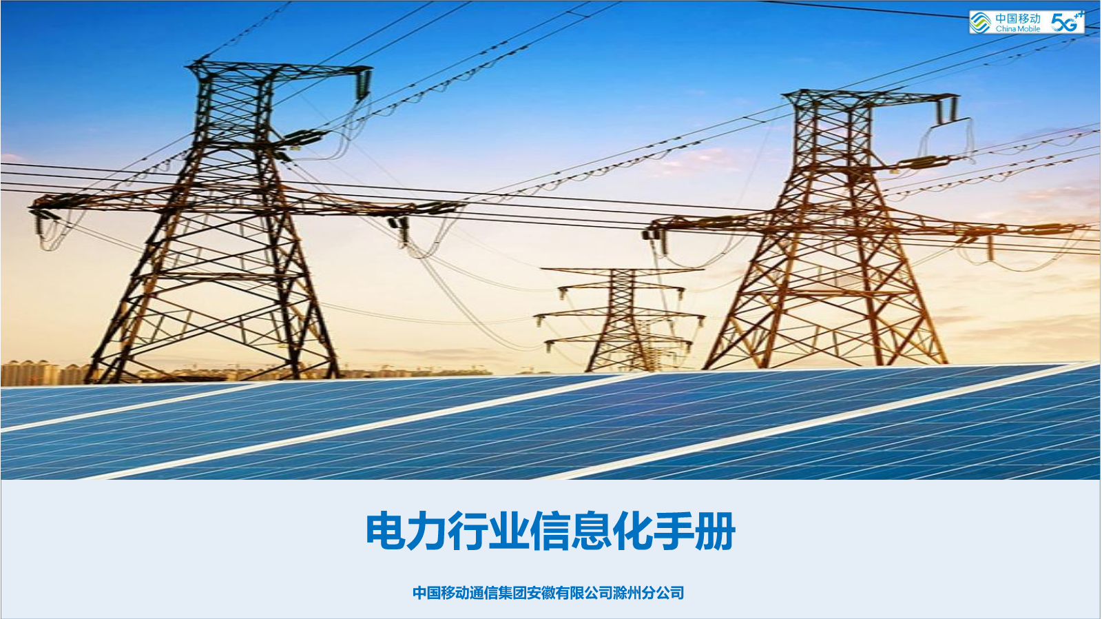 1-电力行业信息化手册