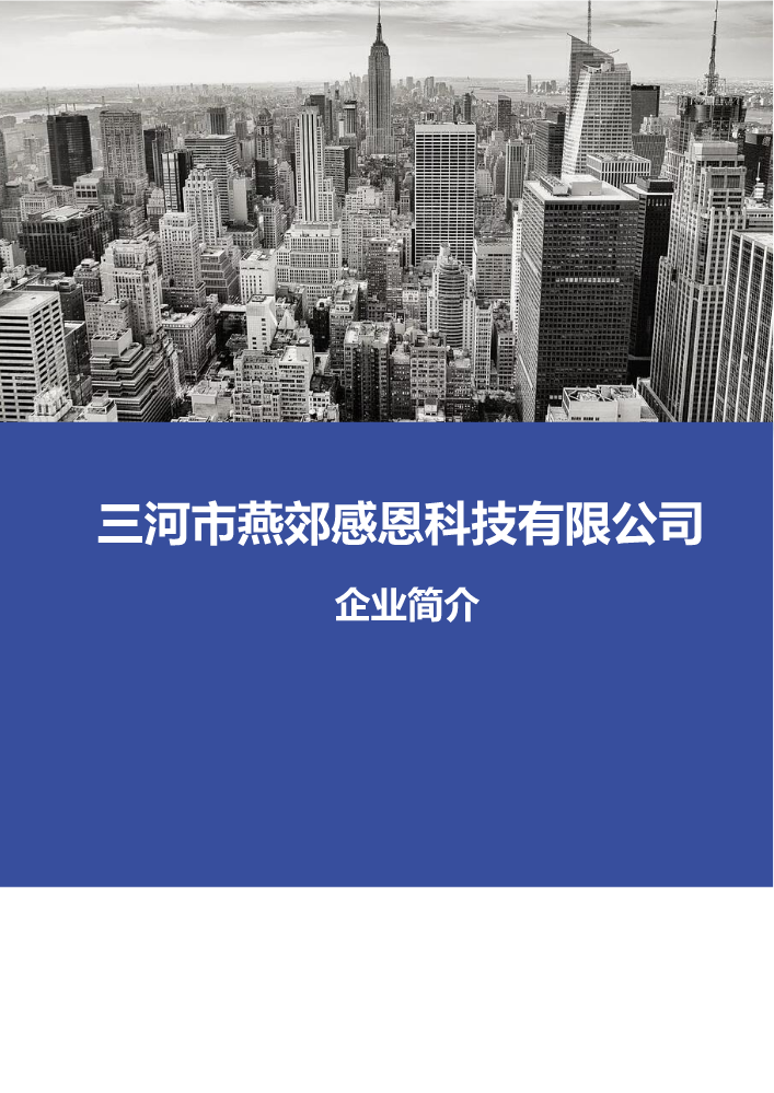 三河市燕郊感恩科技有限公司简介