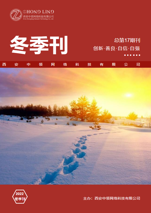 中领网络科技有限公司2022年冬季刊总017期企业内刊