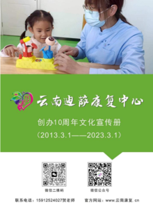 云南迪萨康复中心创办10周年宣传册