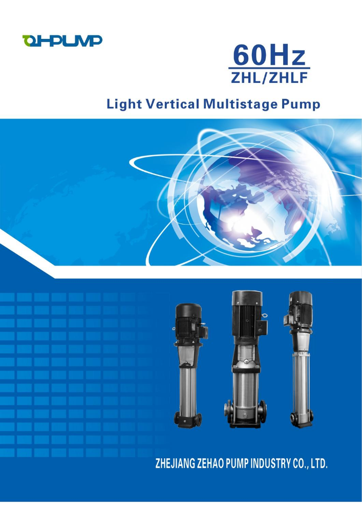 Vertical multistage pump 60HZ