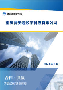 重庆赛安通数字科技公司企业介绍20230308
