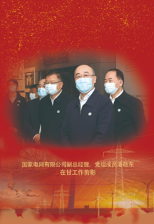 国家电网有限公司副总经理、党组成员潘敬东在甘工作剪影