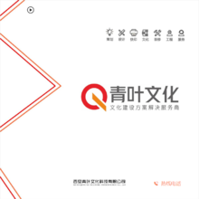 西安青叶文化科技有限公司企业画册