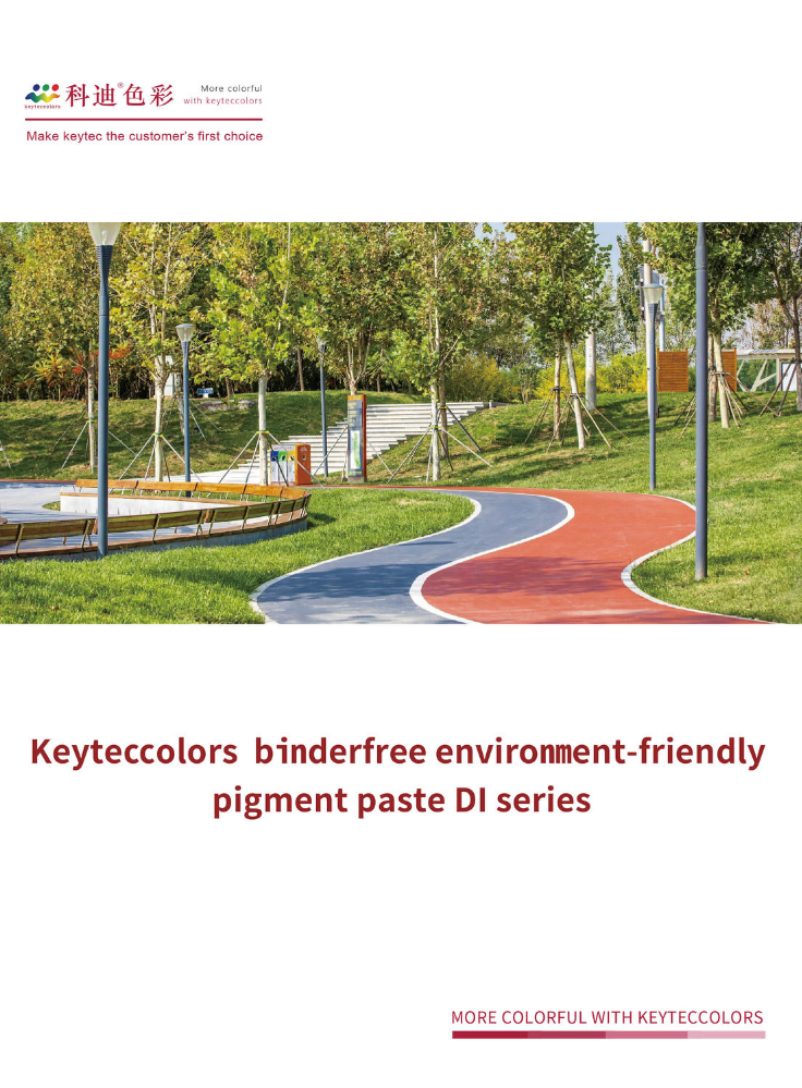 Keyteccolors Binderfree Environment-friendly Pigment Paste - DI Series