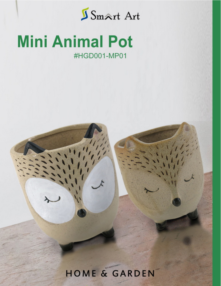 Smart Art_Mini Animal Pot #HGD001-MP01