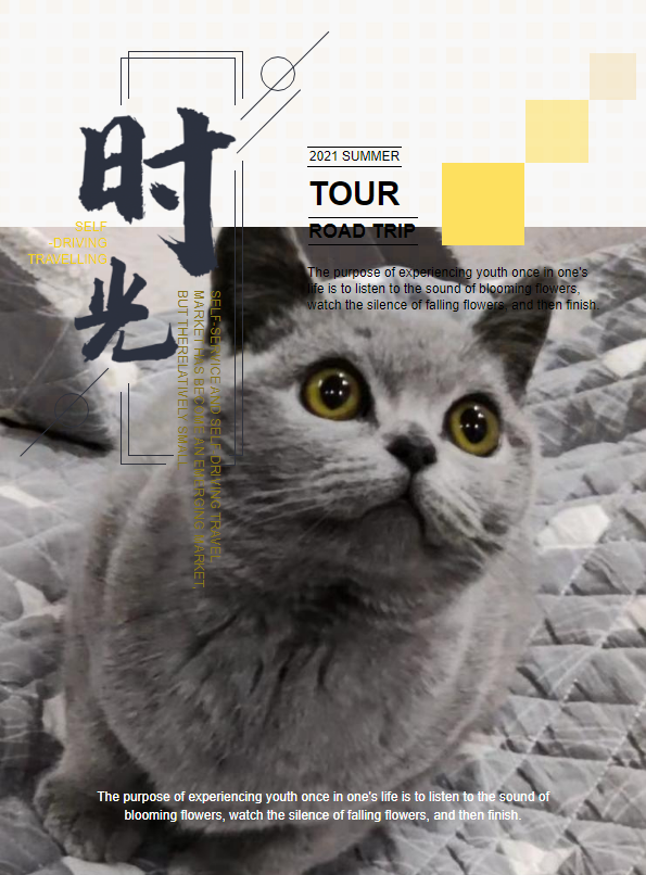 时光纪念册模板