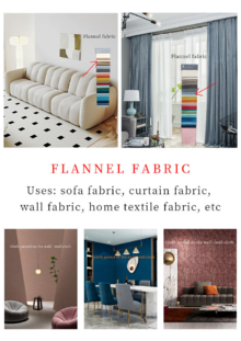 Flannel fabric（绒布面料）