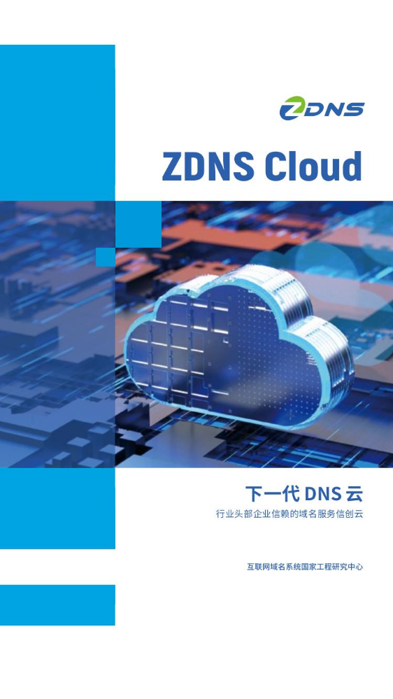 ZDNS产品-下一代DNS云 ZDNS Cloud