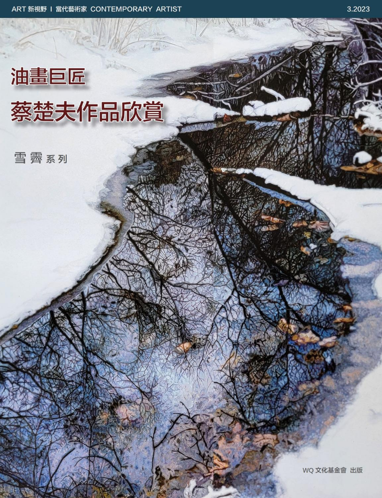 蔡楚夫油畫作品欣賞-《雪霽》系列