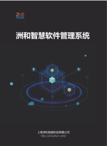 上海洲和智慧软件管理系统