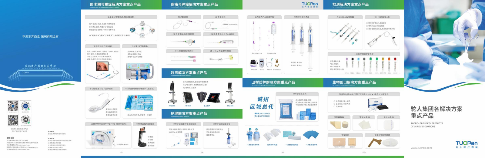 驼人集团重点产品折页2023