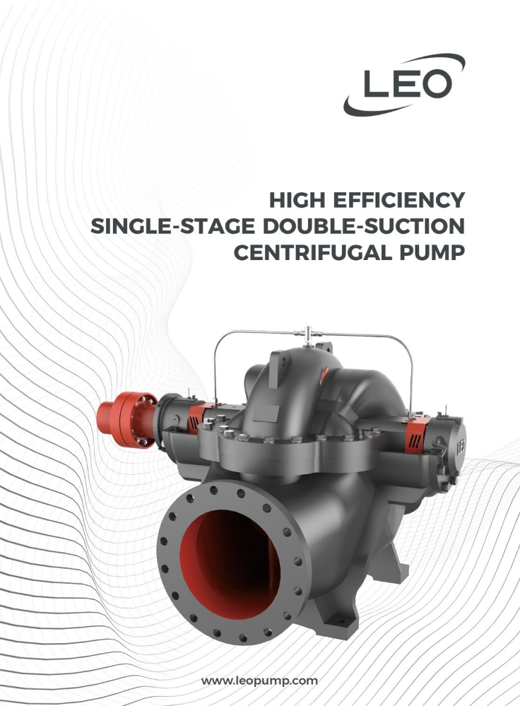 GSX-HIGH EFFICIENCY SINGLE-STAGE DOUBLE-SUCTION CENTRIFUGAL PUMP 2024V1