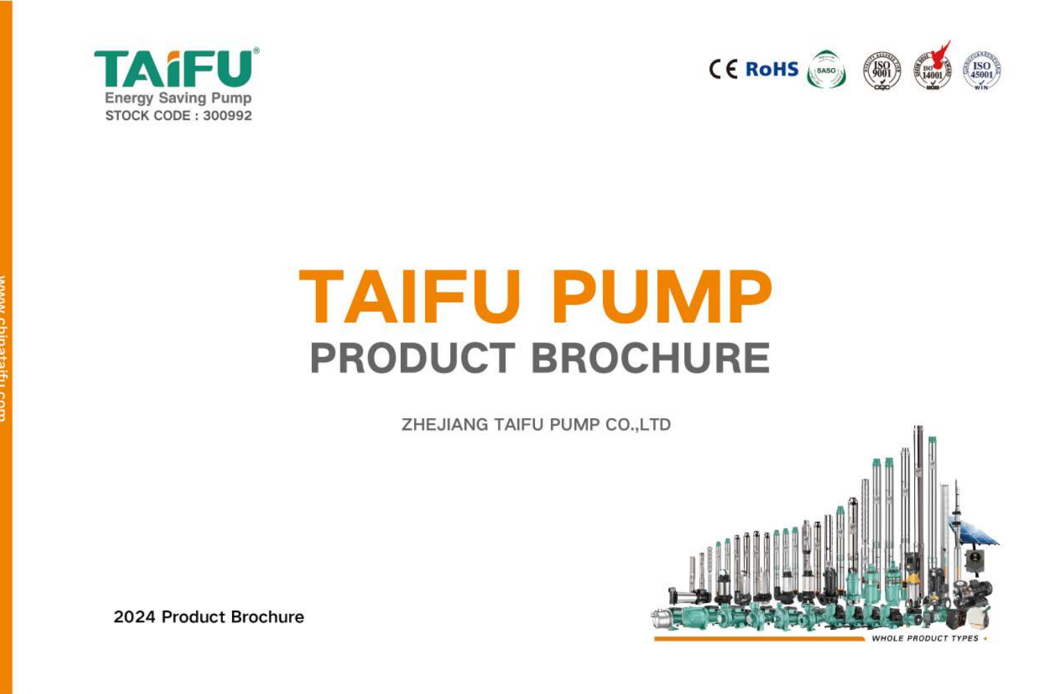 TAIFU PUMP PRODUCT BROCHURE