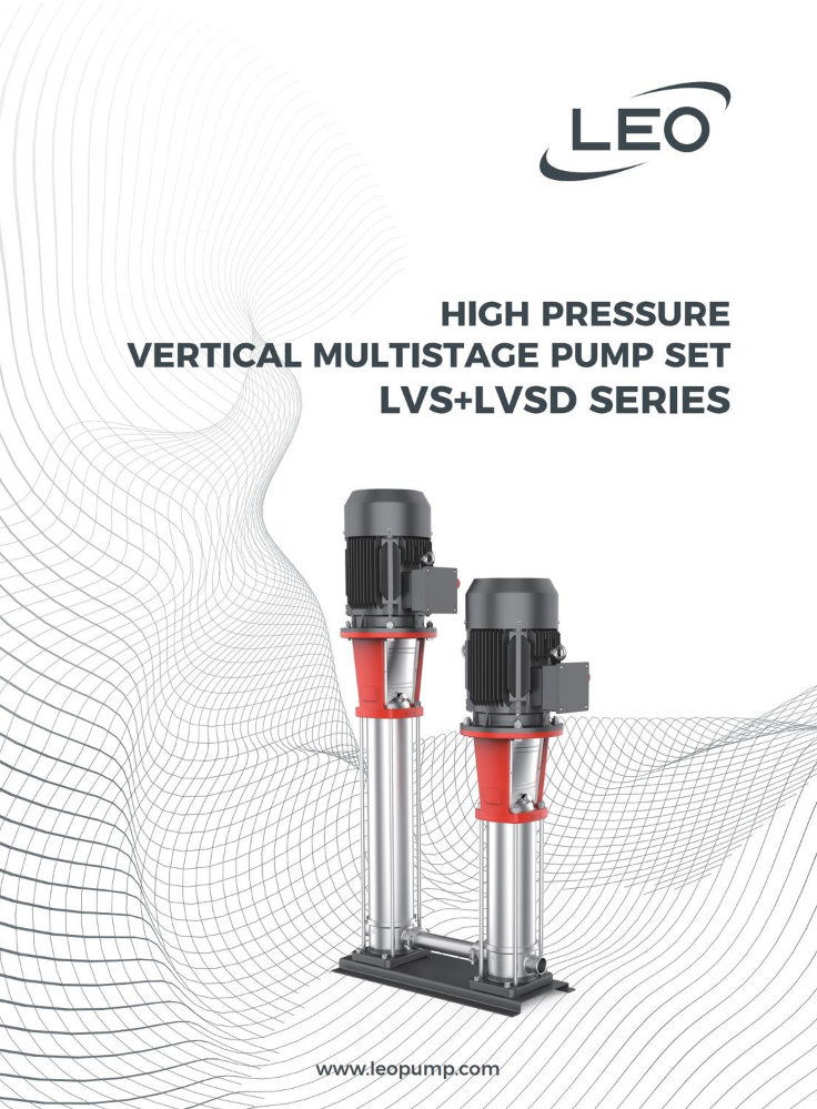 LVS+LVSD SERIES HIGH PRESSURE VERTICAL MULTISTAGE PUMP SET 2024V1