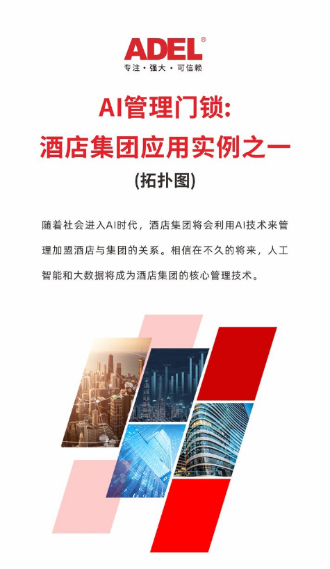 AI管理门锁：酒店集团应用实例之一(拓扑图)