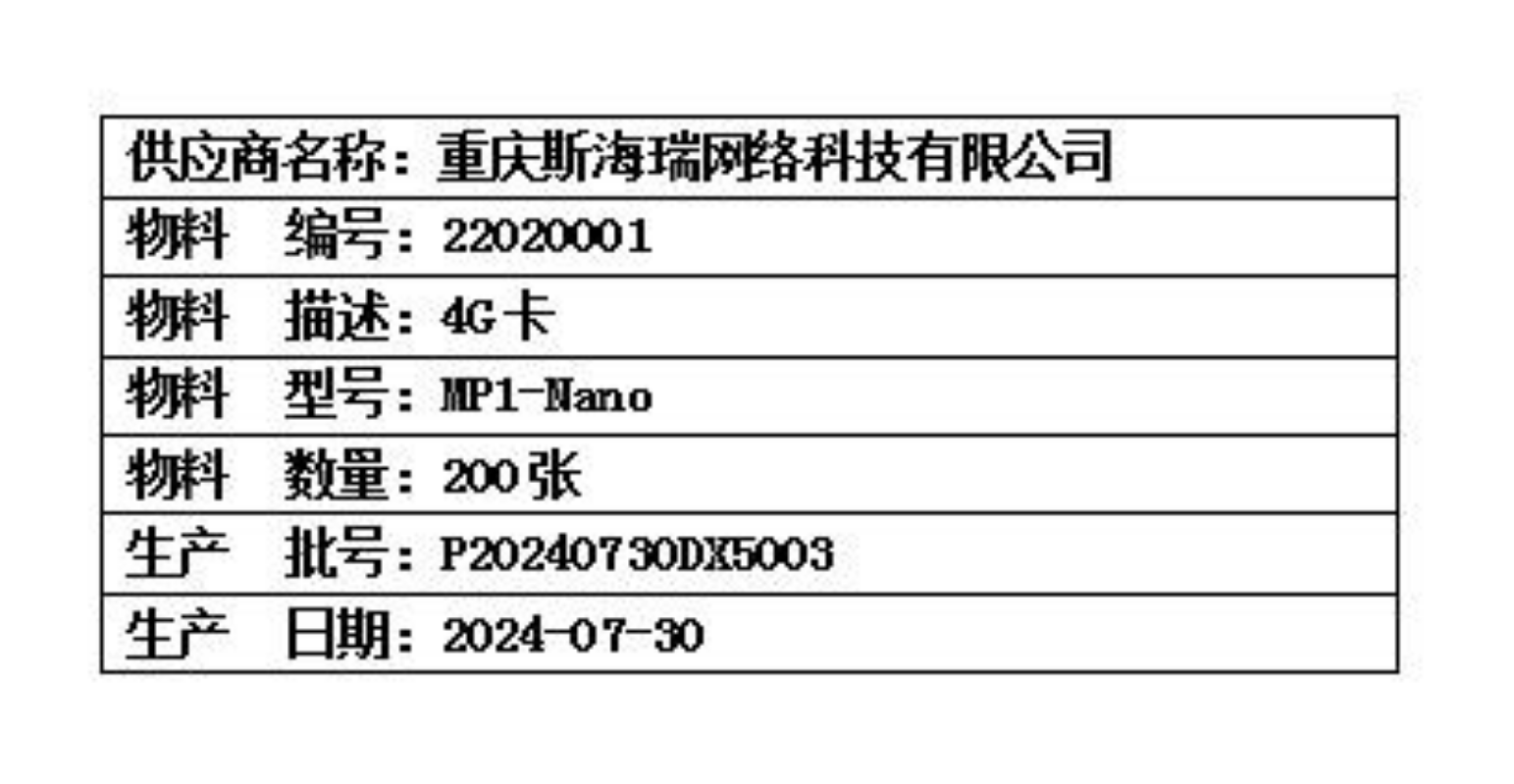 物流明细